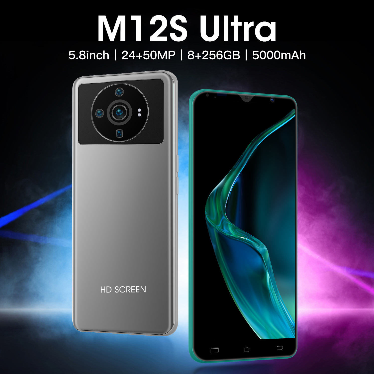 东南亚跨境智能手机M12S