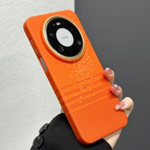 适用华为HUAWEI Mate80凯夫拉纹Mate70Pro+手机壳Mate60日落月升Pura80波粼磁吸magsafe保护套70碳纤维纹超薄