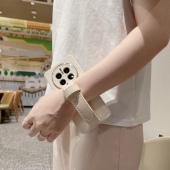 X70适用华为mate80 50Epro手机壳Pura80手腕带70新nova14全包60荣耀400magic7奢华10皮质90网红x60女潮4pro30