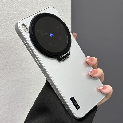 镜头盖支架磨砂手机壳