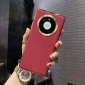 p60pro nova12 手机壳magic7 x60皮纹x70适用华为mate50 4pro新款 荣耀100全包30E网红女款 8高档潮男皮套20