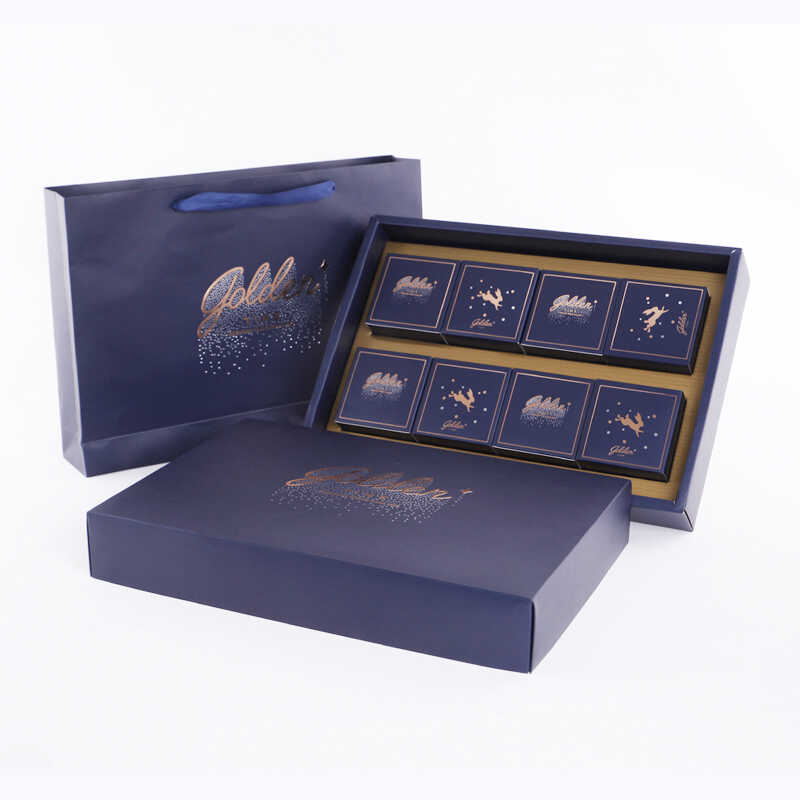 月饼包装盒中秋礼盒空盒子2024新款中秋流光月饼精美纸箱礼品盒