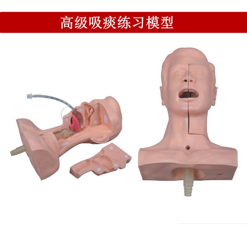 高级吸痰练习模型鼻腔口腔模拟吸痰医学护理吸痰器V模拟人正品包
