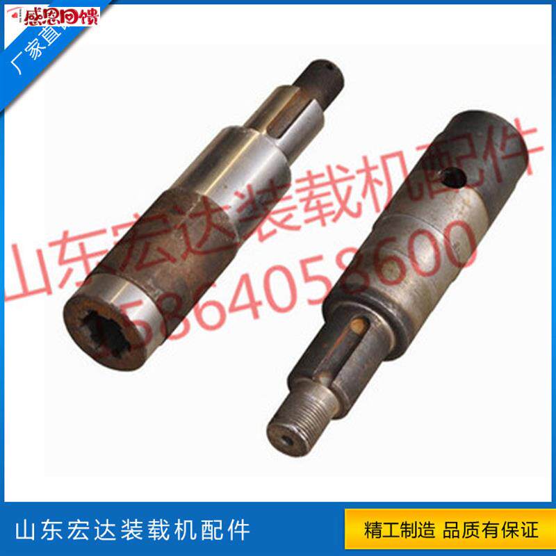 910 912小型铲车装载机齿轮泵轴 液压油泵J轴传动轴 工作泵花键