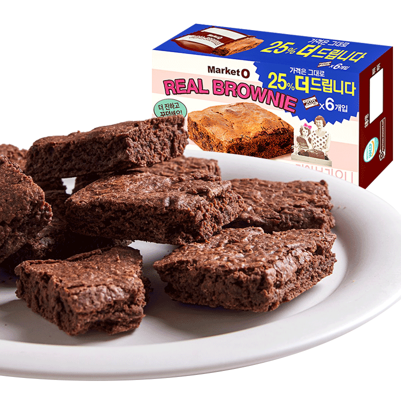 好丽友巧克力布朗尼糕点蛋糕