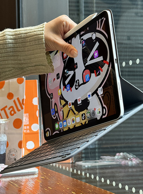 适用苹果2024ipadair8超薄平板键盘保护套pro11无线磁吸air13双面夹4蓝牙5一体拆分12.9离壳10代10.9鼠标套装