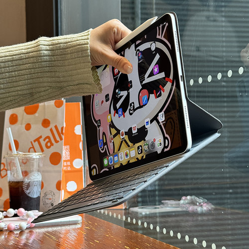 【薄到不可思议】ipad磁吸键盘