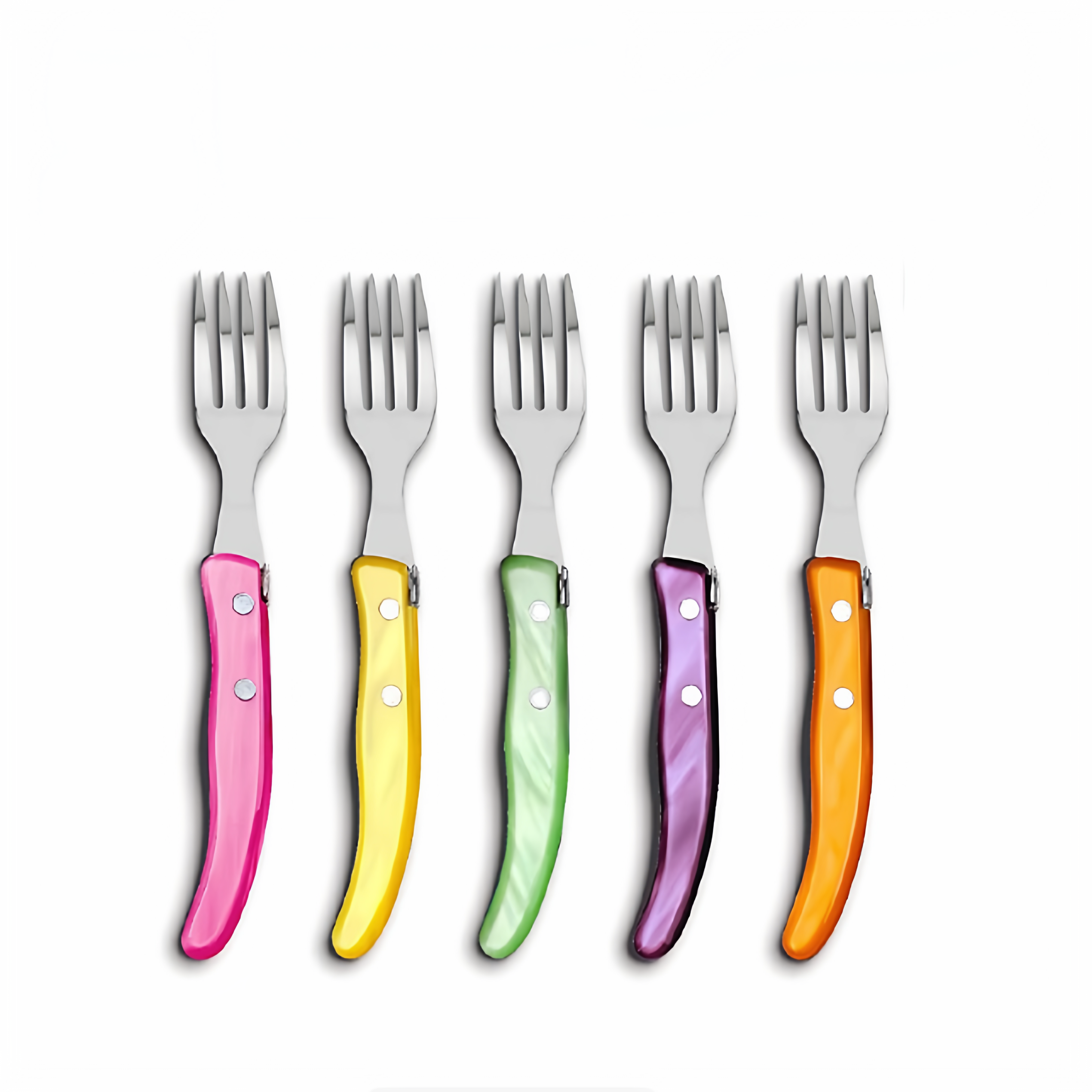 法国狼头 不锈钢 甜品勺 甜品叉