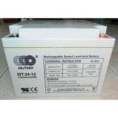 UPS12v电瓶电源电瓶电池12V 奥特多蓄电池12V24AH 奥特多OT724