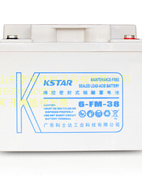 科士达蓄电池6FM-3812V38AH机房光伏12V1712V2412V65V12V4012V65