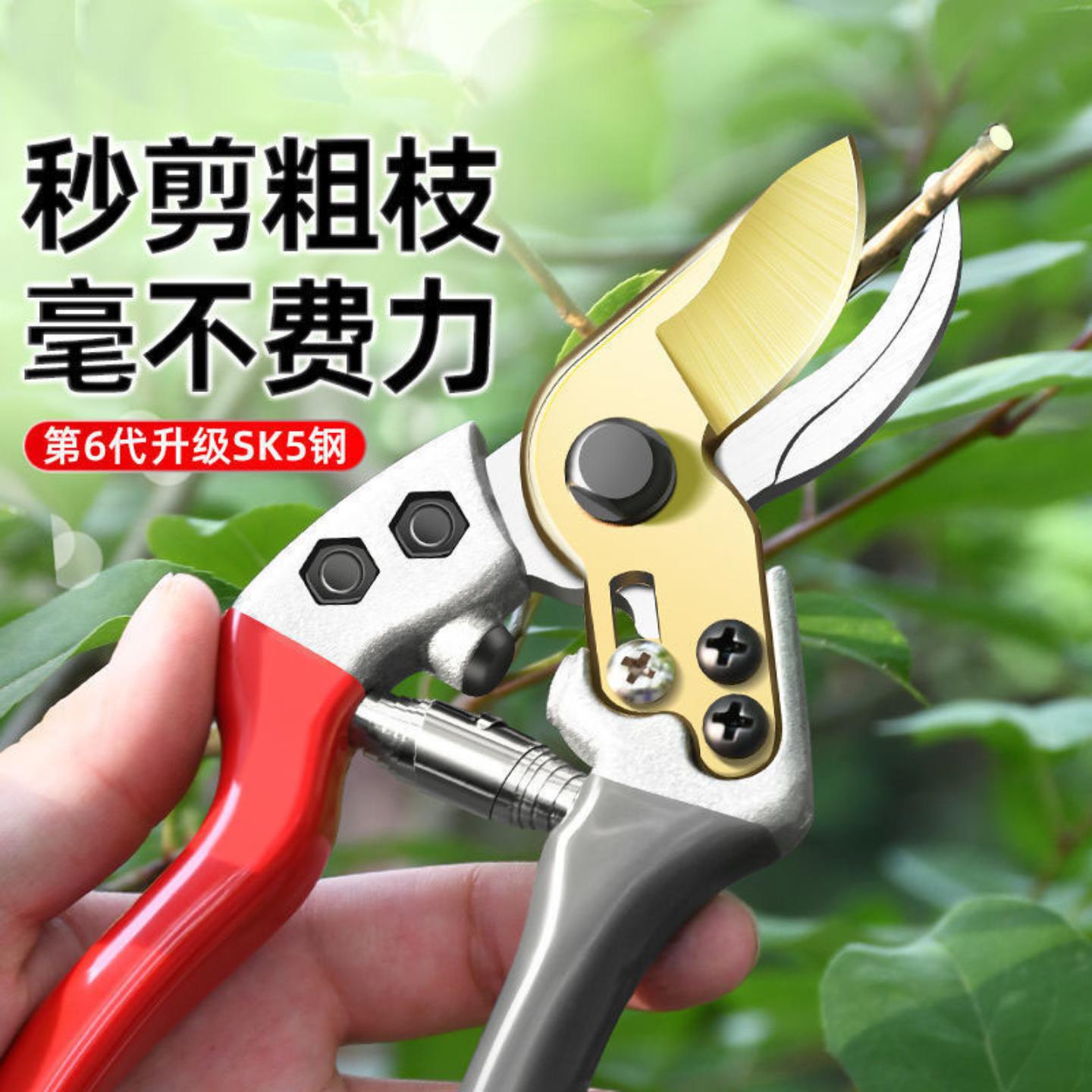 工厂可打标省力修枝剪园林剪刀
