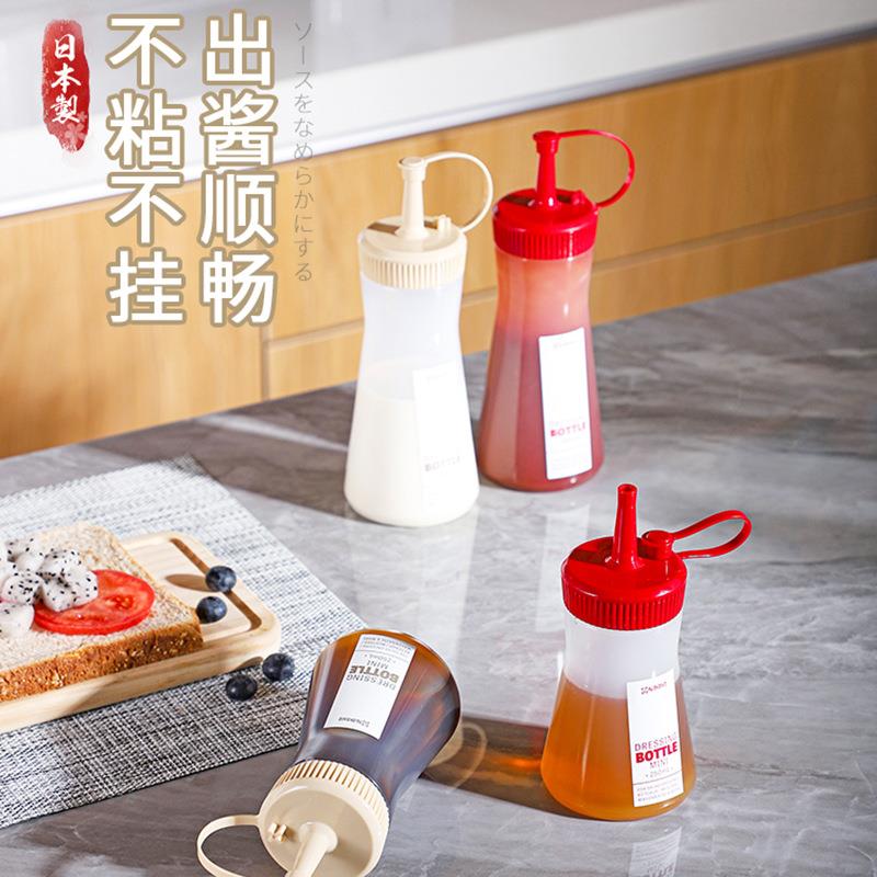 日1604 160进口挤酱瓶厨塑房料瓶料油壶番茄本酱蜂蜜瓶果酱沙拉酱