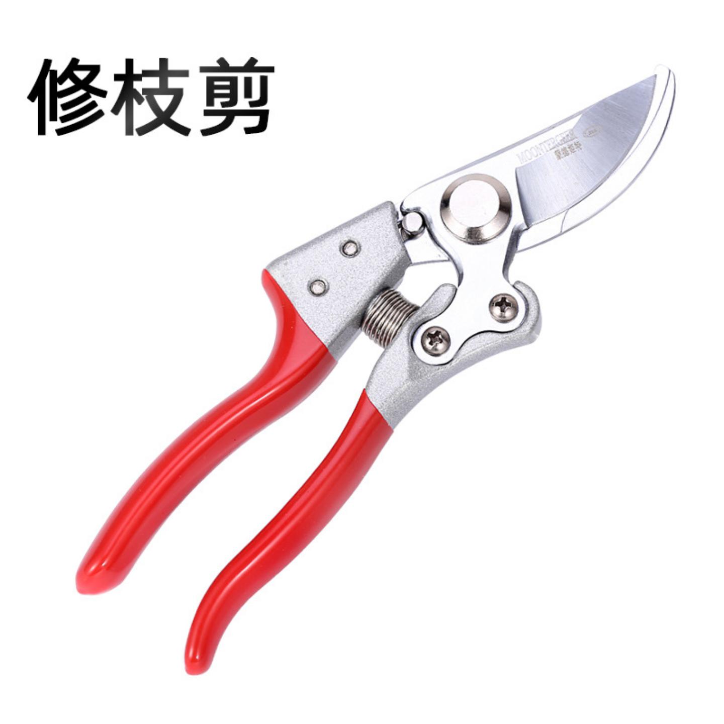 V10红园艺剪刀修枝剪摘果剪