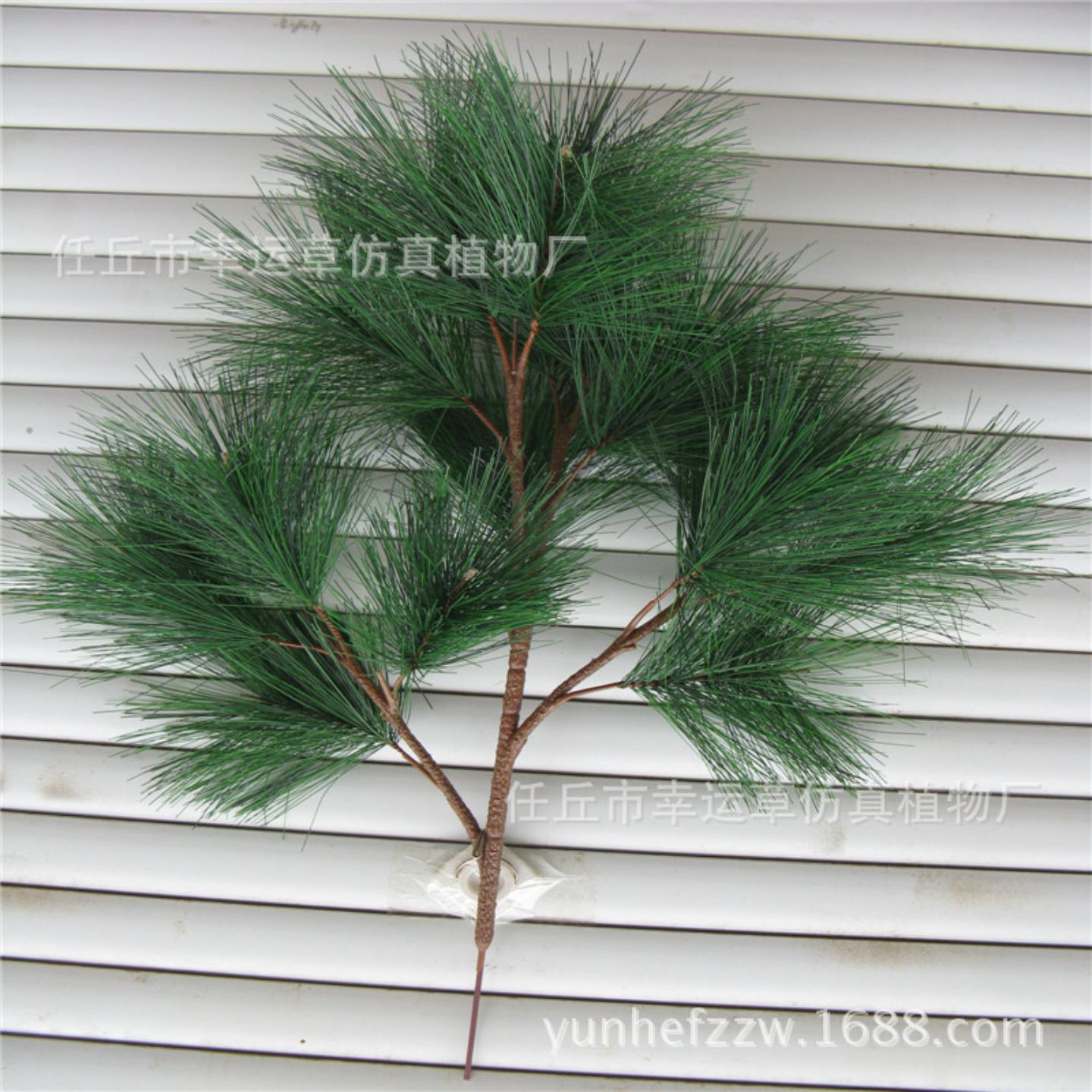仿真松树枝假松树工程松针绿化