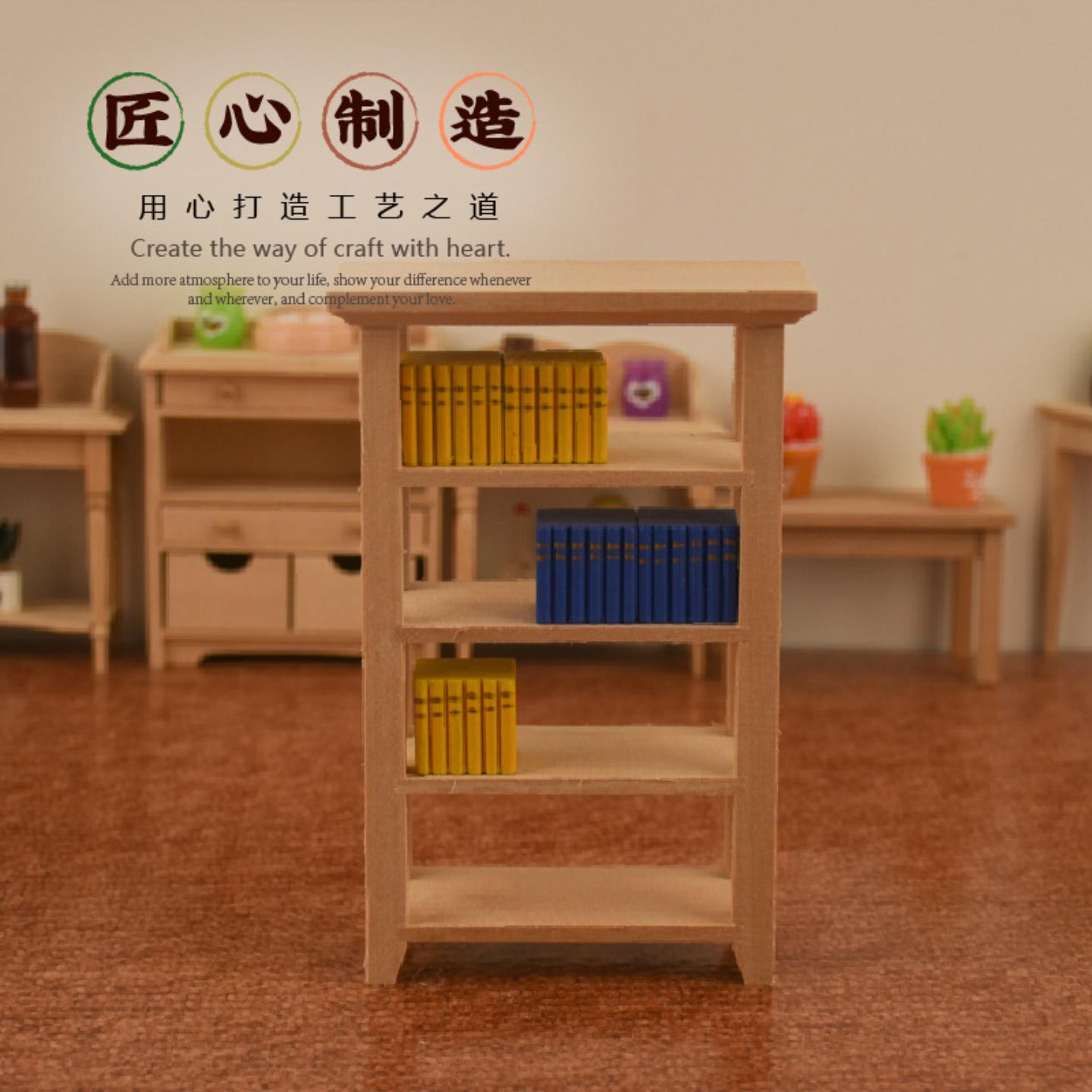 1/12Dollhouse娃娃屋实木工艺品