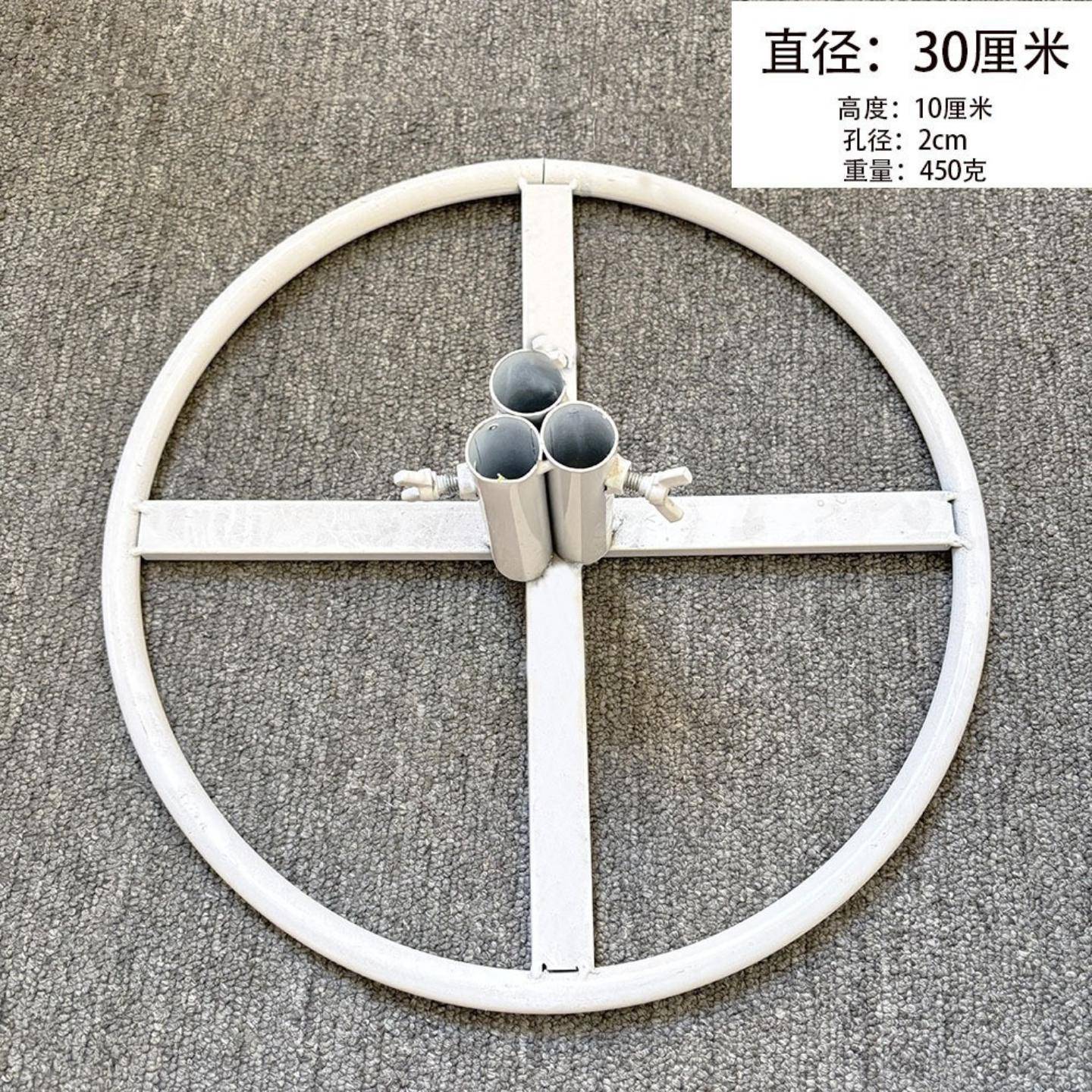 落地大花纸花花杆底座橱窗展示