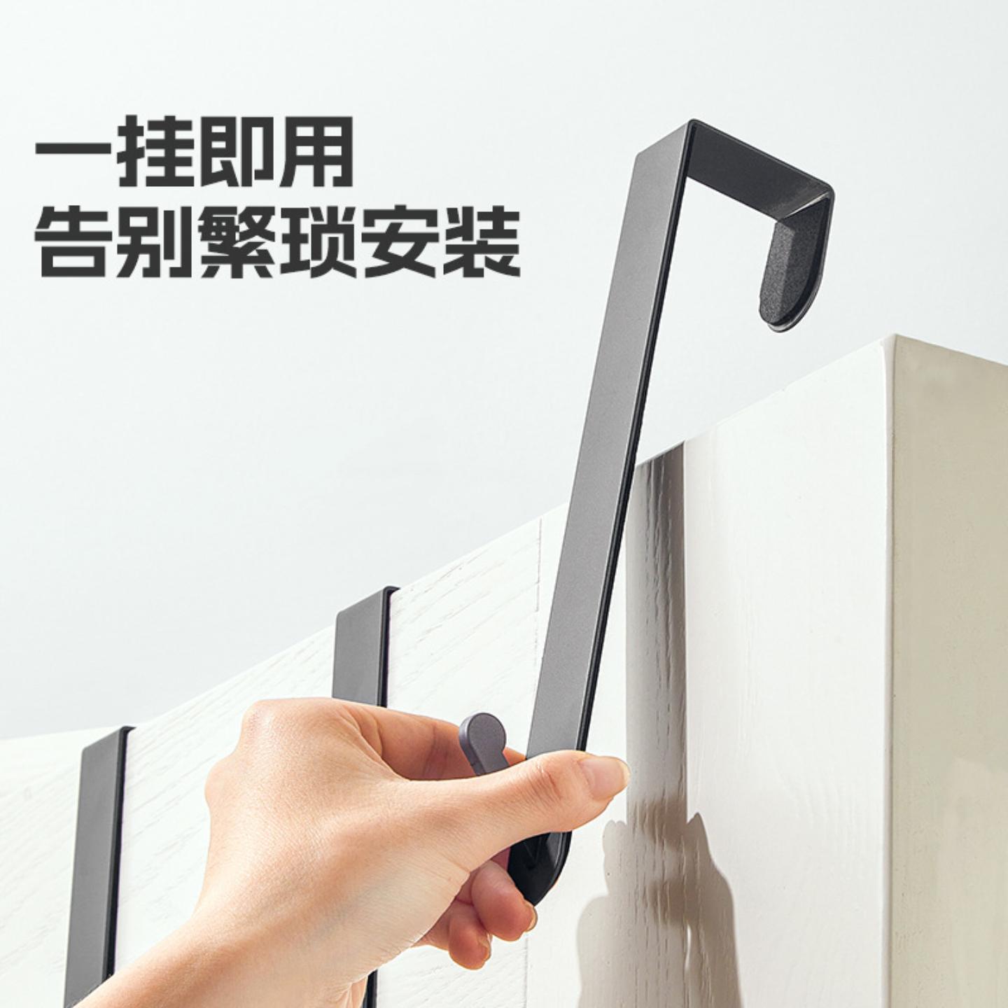 免打孔门后挂钩置物厨房门卧浴室