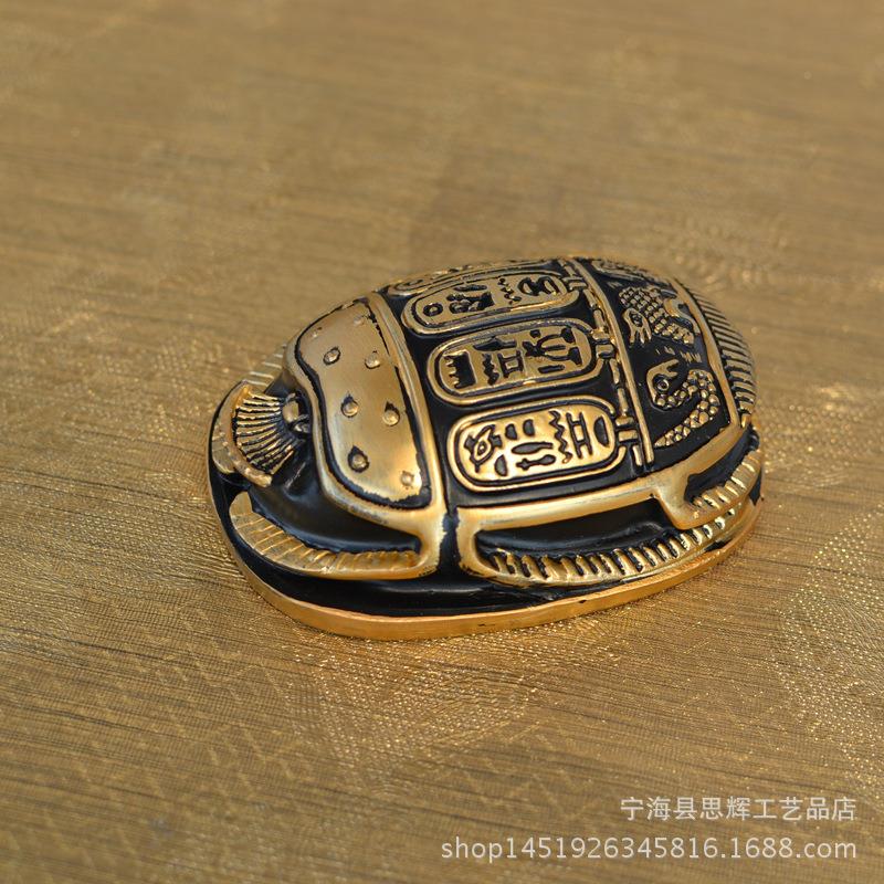 创意旅游古埃及性圣甲虫摆件树品脂工艺装饰个守2265546护礼办公