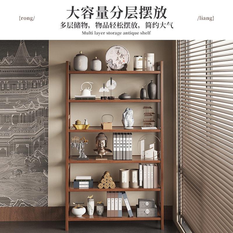 博古架中式具置物FS727177架用茶叶摆件展示架子茶水收柜小型茶茶