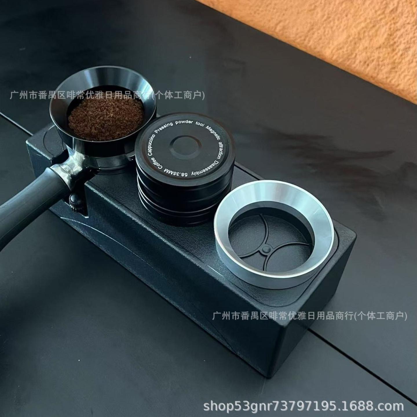 咖啡接粉环磁吸8磁接粉器意式