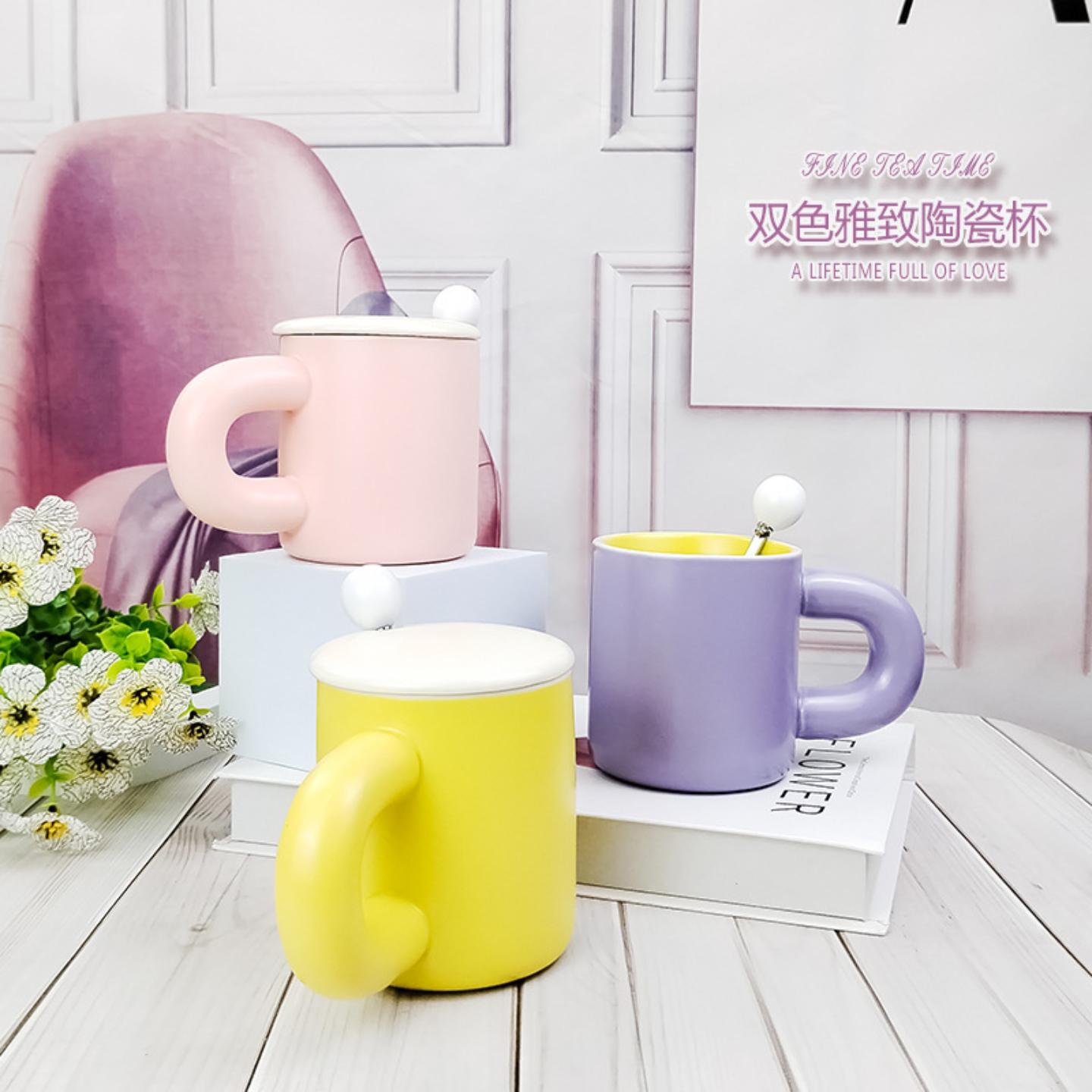 掌柜推荐陶瓷马克杯创意女杯子