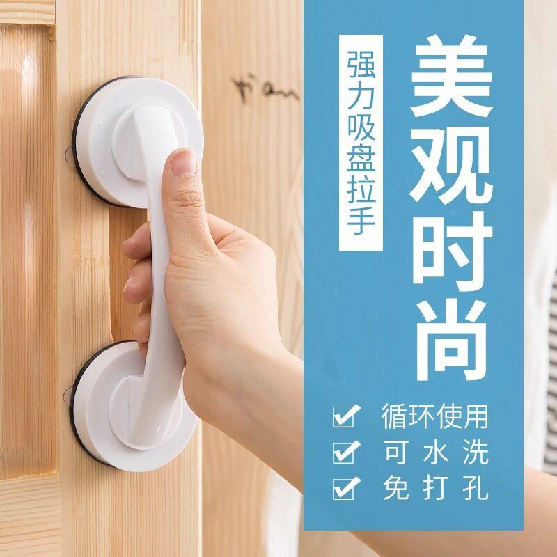 厨璃柜门玻移拉手力冰箱抽屉小佐致(收把手门免打孔强吸盘推拉门