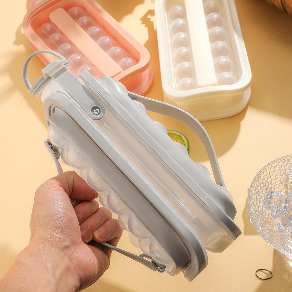 新款冰球水壶二合一冰制块模具冰器冰格储3465杯神家用球形硅胶冰