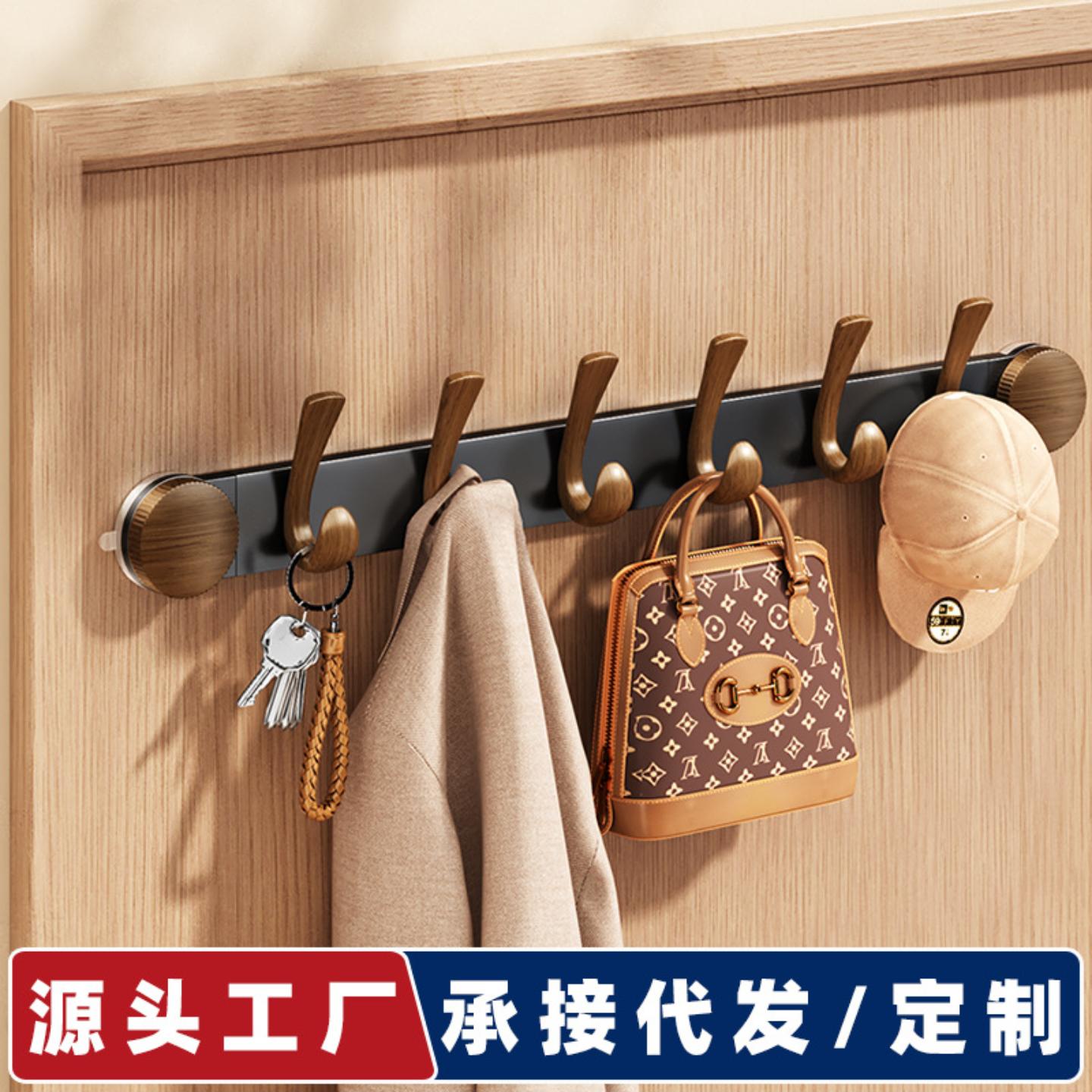 吸盘挂钩门后免打孔挂衣墙壁挂