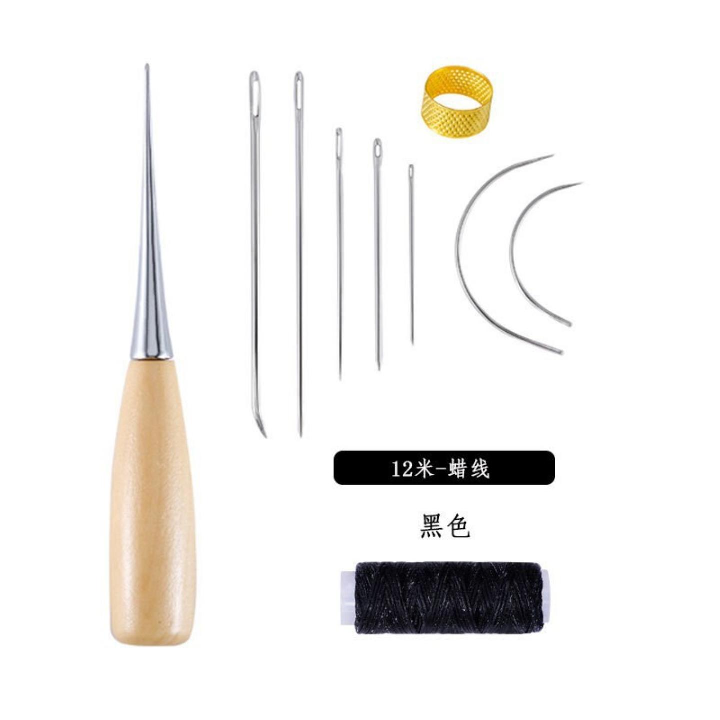 小黑线皮革手缝工具套装挖槽器