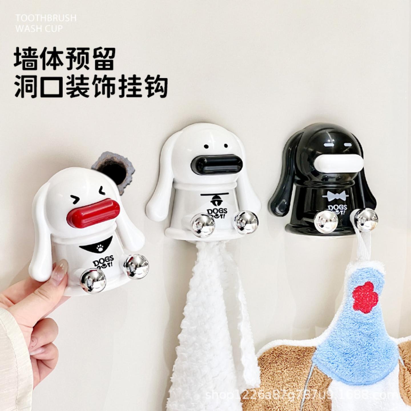 多功能遮丑挂钩毛巾塞水龙头遮挡