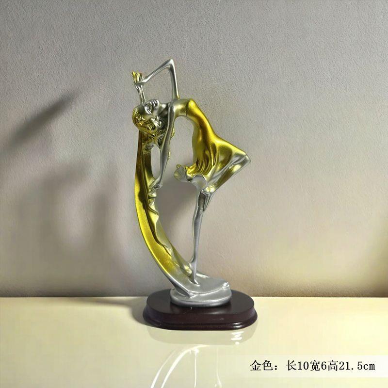 奢风女孩面创意桌摆件公室5532摆设家居客厅酒柜装饰品办工轻艺礼