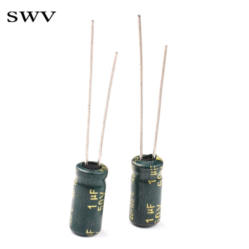 1UF 50V 优质贴片电解电容SMD 高频低阻直插铝电解电容