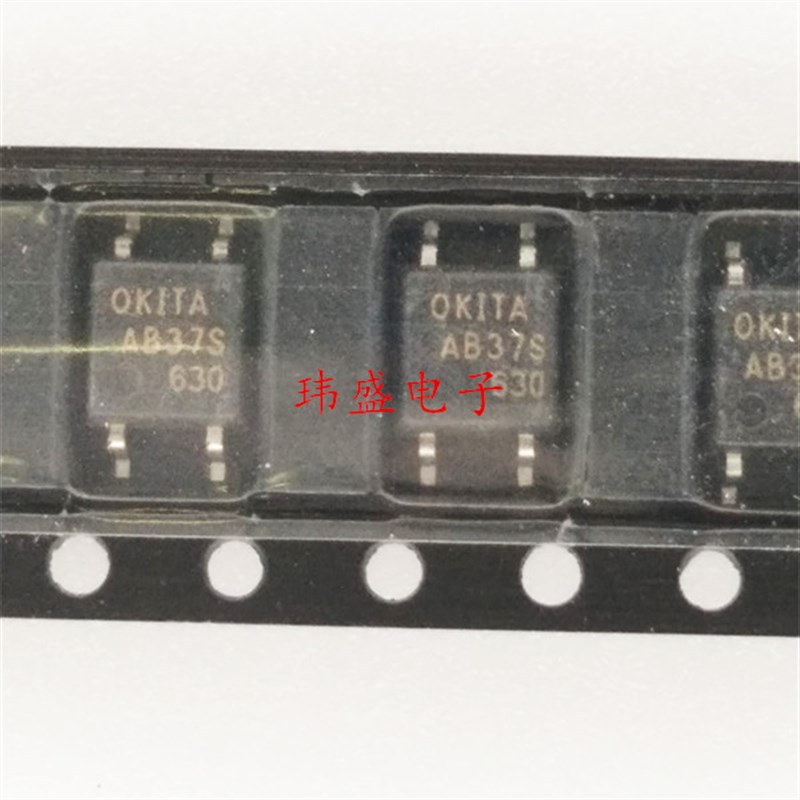 原装 RAB37S AB37S SOP4贴片 光耦固态继电器常开型  AB37S