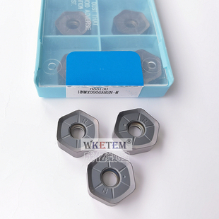 哈德斯株洲原厂数控快进给铣刀片HNMX0906ANSN M HS5130 5120加硬
