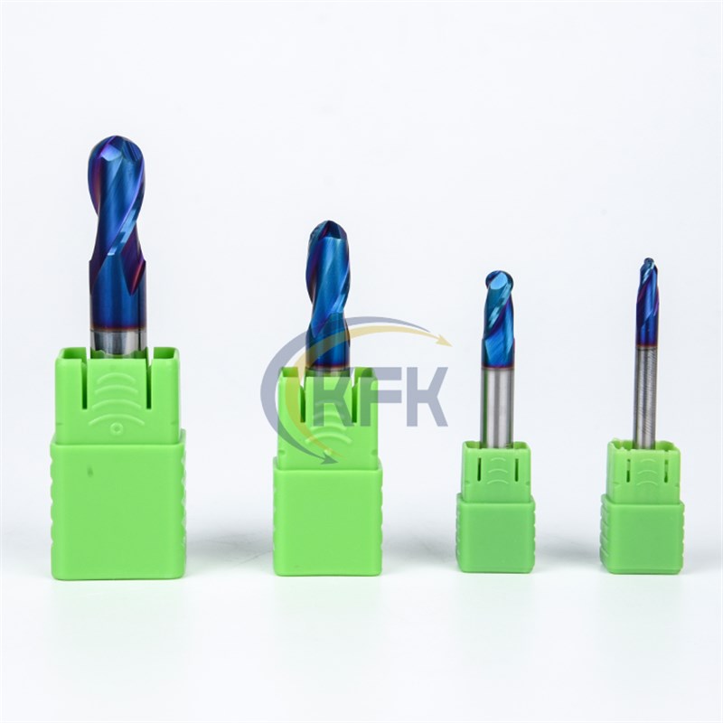 65度钨钢铣刀m2数控不锈钢高温合金2刃球刀球头cnc数控刃具