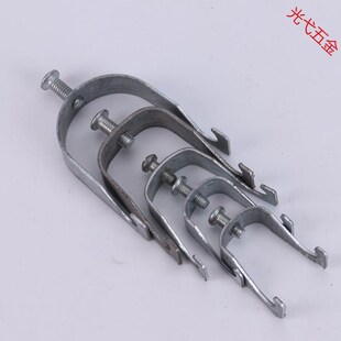 U型龙骨卡32JDG电线固定管夹40管卡25KBG线管卡扣20丝杆吊卡50