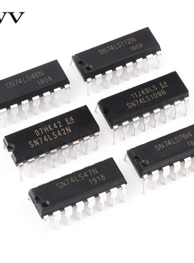SN74HC48/74HC112/74HC123AP/74HC138/SN74HC139N芯片IC直插DIP16