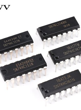 直插SN74HC147 148 151 153 157 160 161 163N芯片IC 封装DIP-16