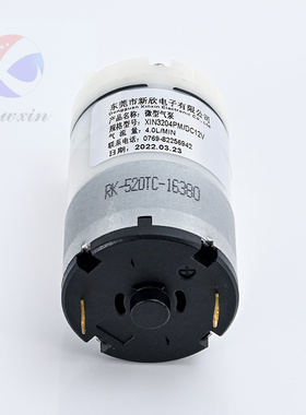 3204PM微型气泵隔膜泵520小气泵直流气泵24V负压泵真空泵厂家直销