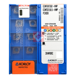 正品 韩国克洛伊 数控刀片 CCMT09T302-HMP PC9030