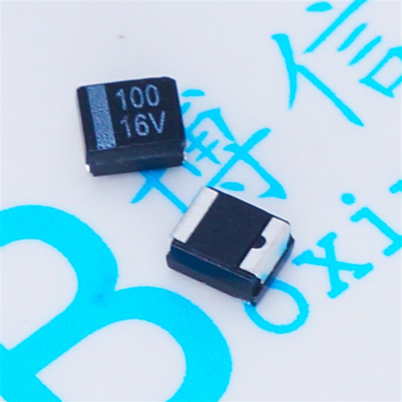 黑色 16V100UF B型 100UF16V 贴片钽电容B型 TEESVB21C107M8R NEC