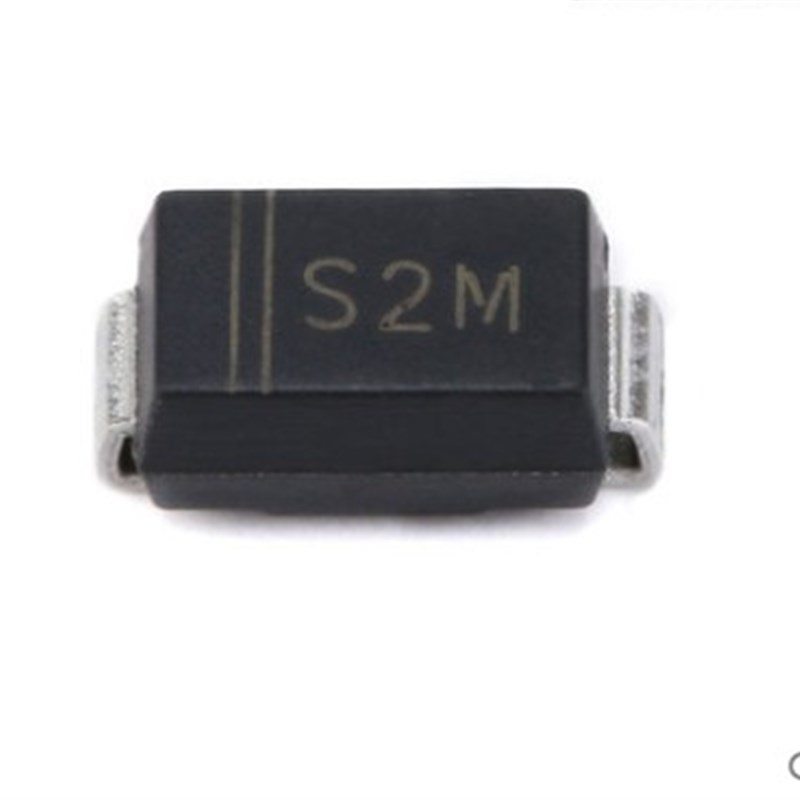 RL207 丝印S2M SMA封装  二极管 2A 1000V DO-214AC