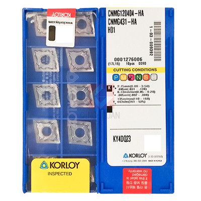 正品 韩国克洛伊 数控刀片 数控刀粒 CNMG120404-HA H01