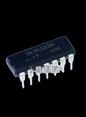 全新原装 74LS86 SN74LS86N HD74LS86P逆变器逻辑ic 直插DIP-14