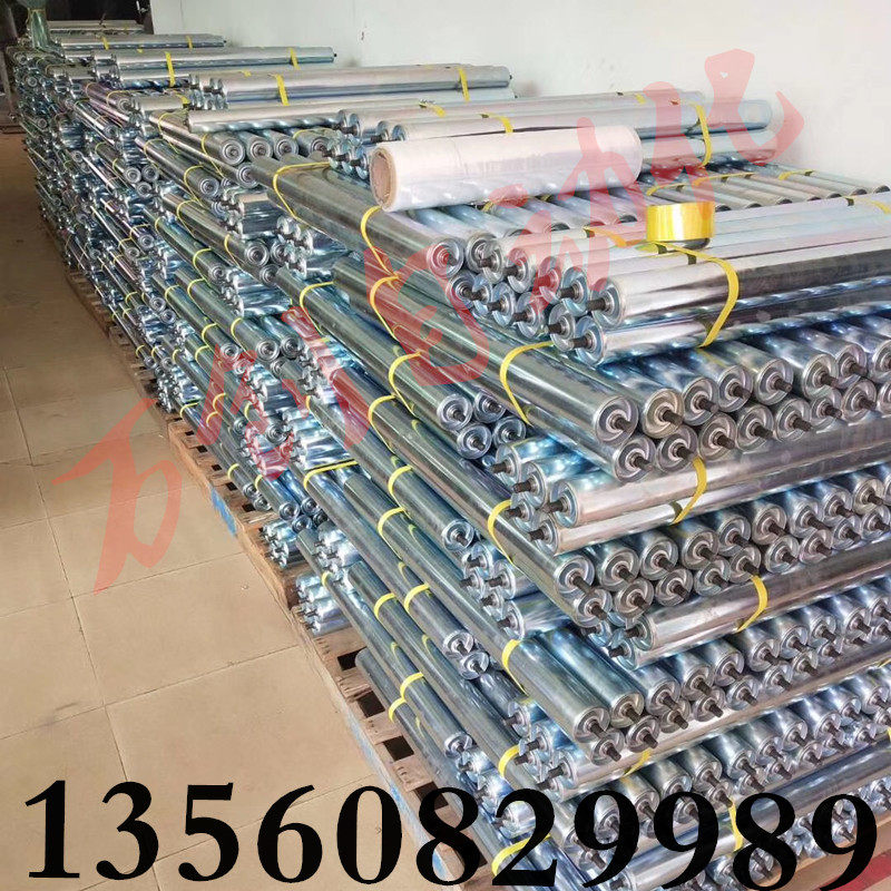 镀锌滚筒无动力滚筒输送带托辊不锈钢滚筒流水线滚筒滚轴传送辊筒,搬运/仓储/物流设备,机械式停车设备（立体停车库）,淘宝优惠券,粉丝福利购,淘宝优惠卷