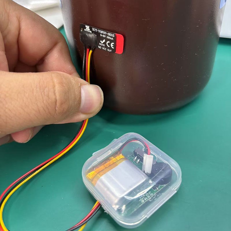 非接触探头外置感应蜂鸣报警器壶瓶桶装水满干烧空抽有水无水切换