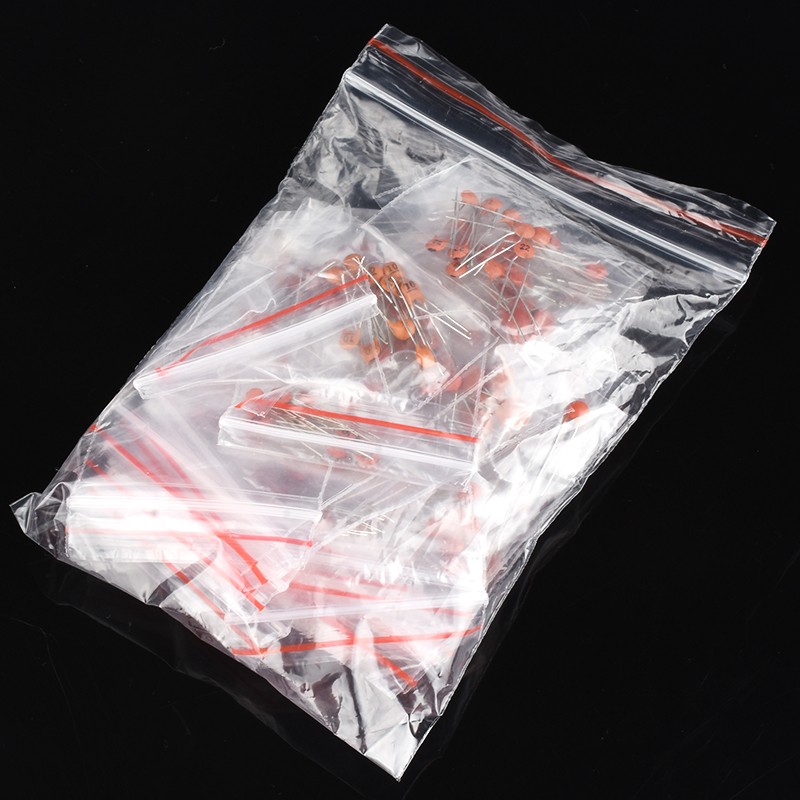 常用瓷片电容包 2pf-0.1uf 共30种 每种10只分开装共300只元件包