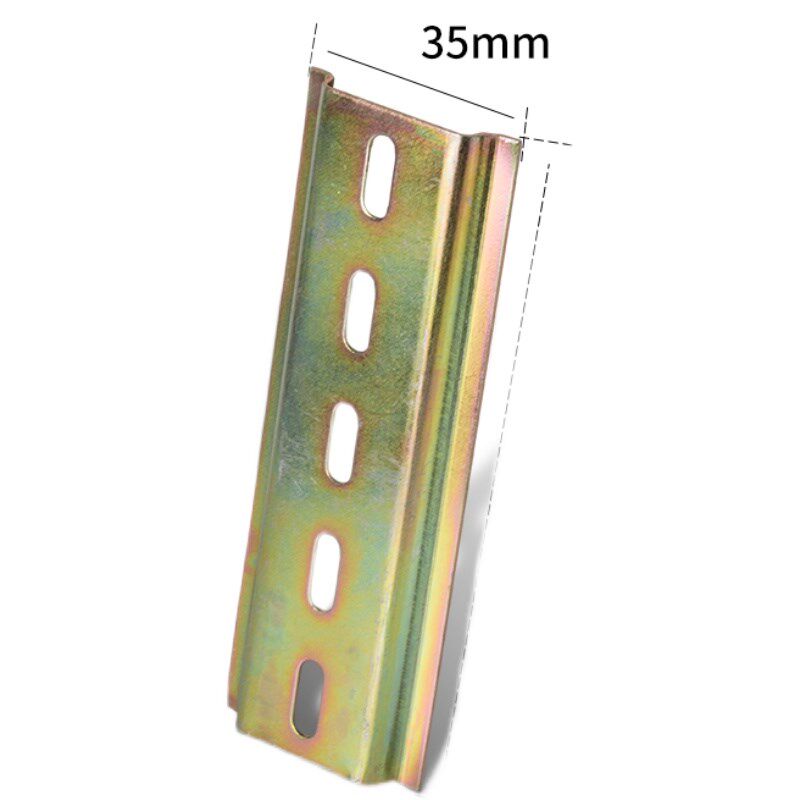 标准导轨C45安装卡轨断路器空开漏保继电器接触器通用1节轨道10CM
