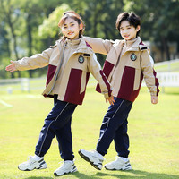 沖鋒衣多件套組合小學(xué)生校服