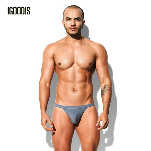 igoodis性感三角内裤高叉弹力